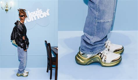 lv jaden smith shoes|Jaden Smith Pops in Archlight Sneakers for Louis Vuitton.